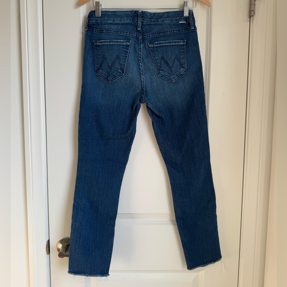 MOTHER The Looker Ankle Fray Jeans Size 25 - Picture 4 of 12